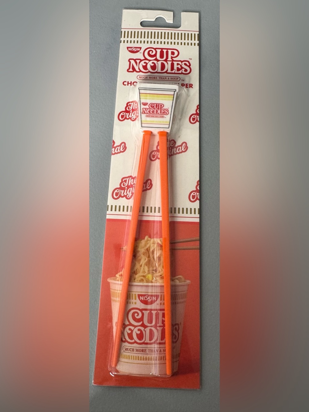 Nissin Cup Noodles Novelty Chopsticks - Orange